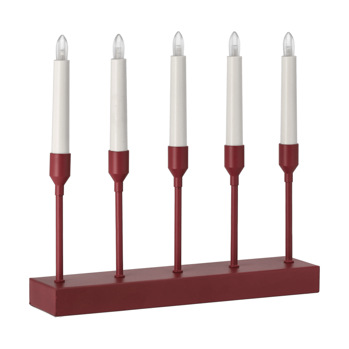 킨들 무선 대림절 캔들스틱 30 cm, Dark red Scandi Living | 스칸디리빙