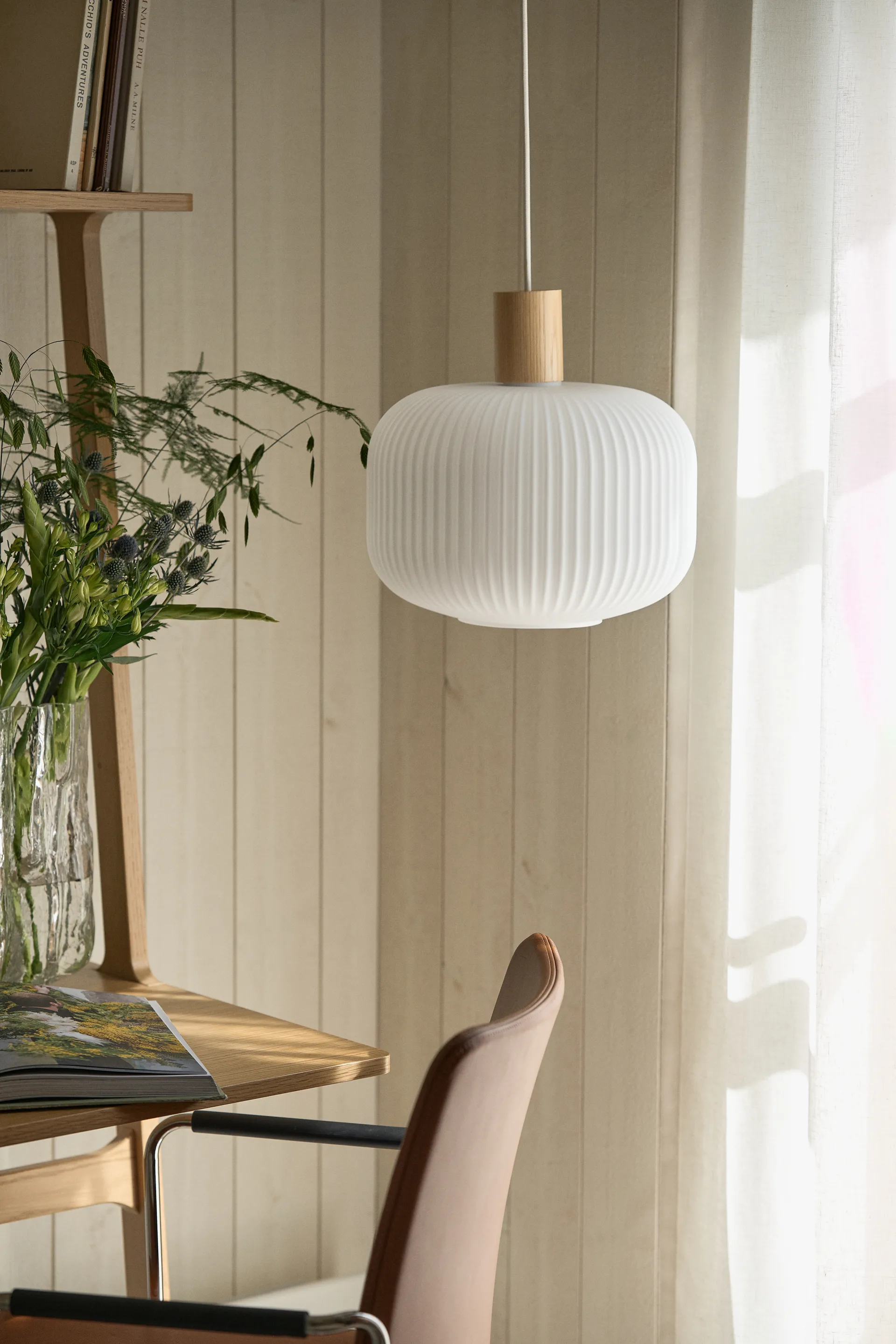 페어 펜던트 조명 Ø30 cm, Frosted glass-ash Scandi Living | 스칸디리빙