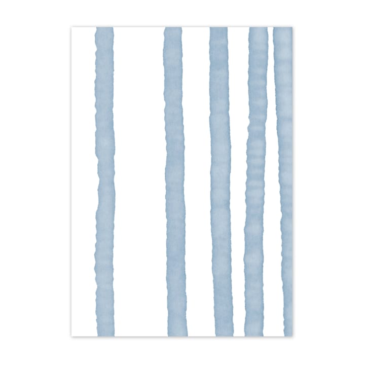 리니지 포스터 블루, 30x40 cm Scandi Living | 스칸디리빙