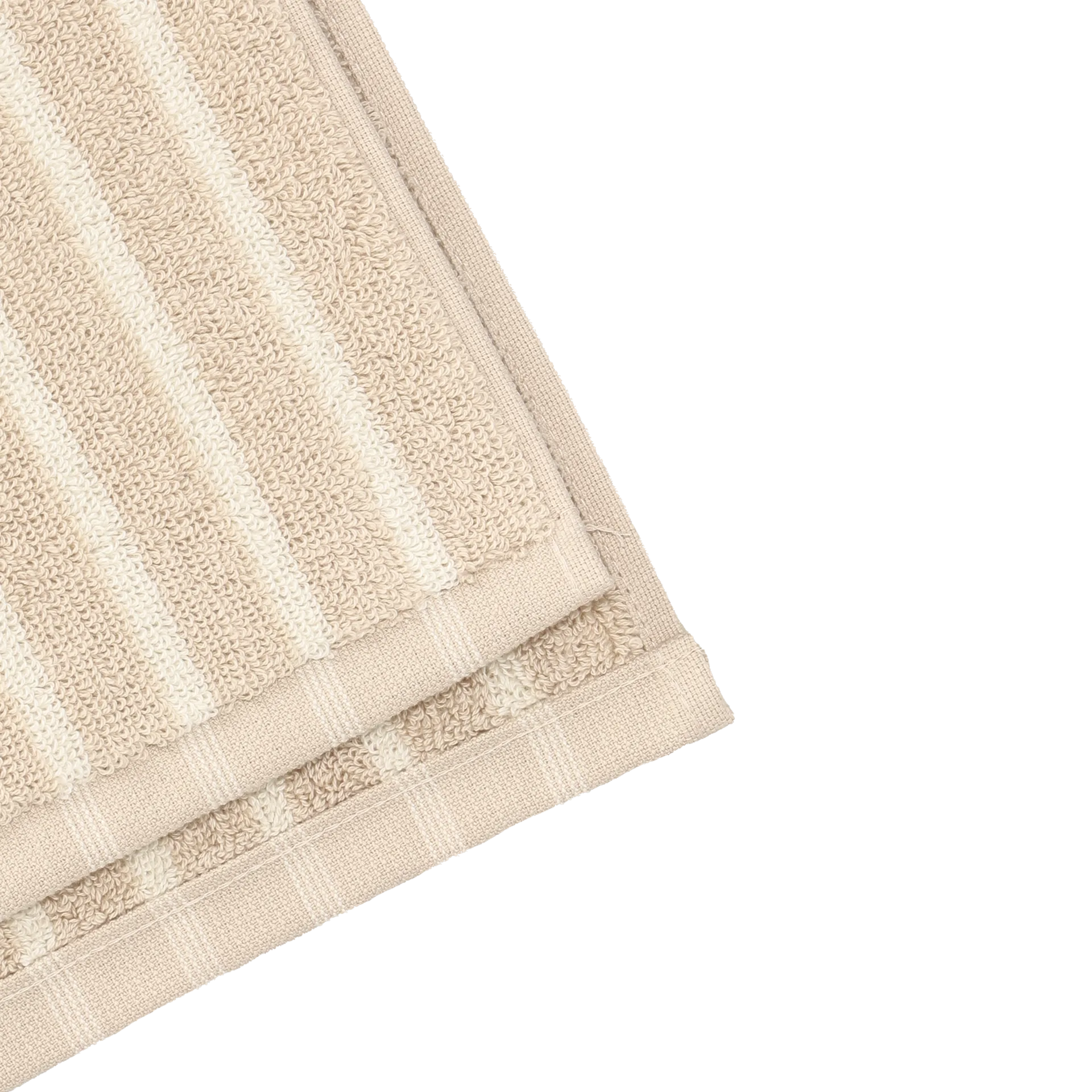 드리프트 타월 30x50 cm, Beige-white Scandi Living | 스칸디리빙