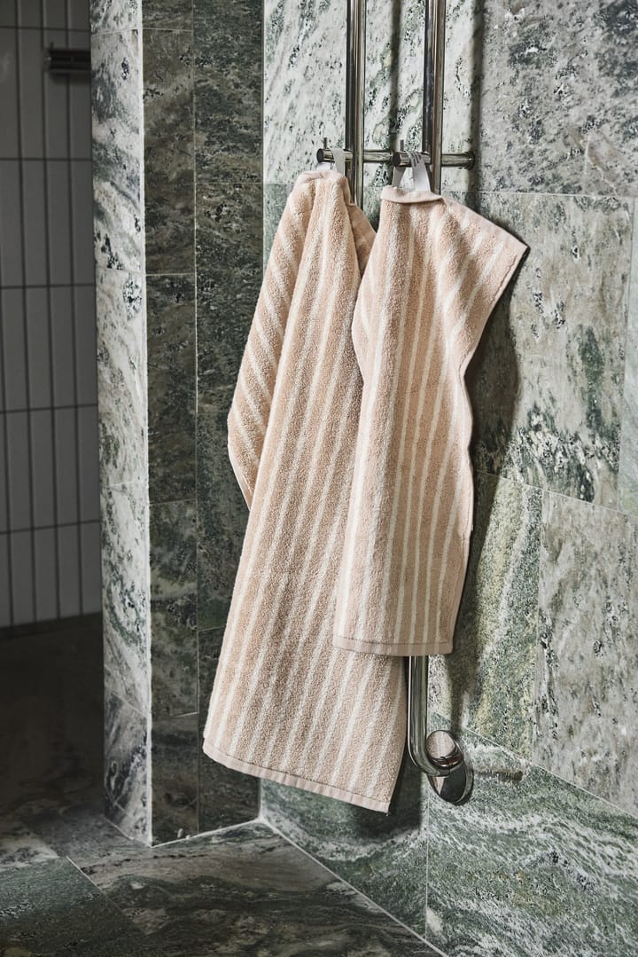 드리프트 타월 30x50 cm, Beige-white Scandi Living | 스칸디리빙