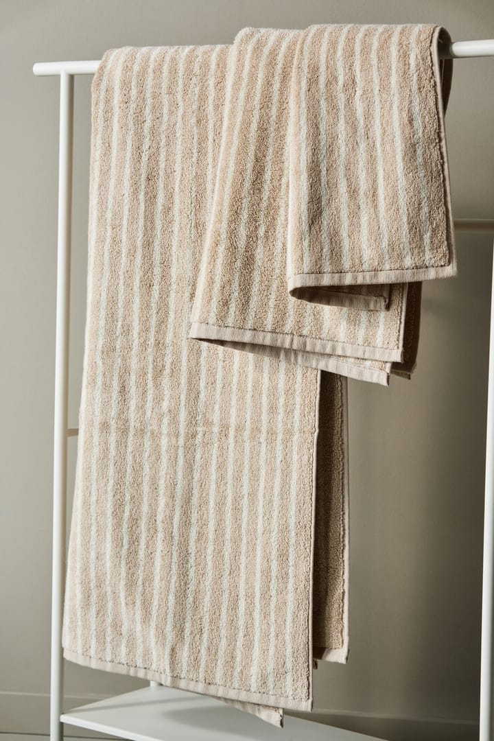 드리프트 타월 30x50 cm, Beige-white Scandi Living | 스칸디리빙