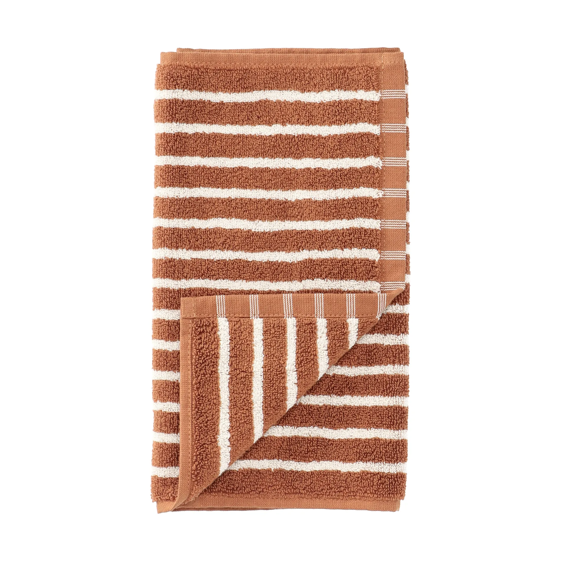 드리프트 타월 30x50 cm, Brown-white Scandi Living | 스칸디리빙