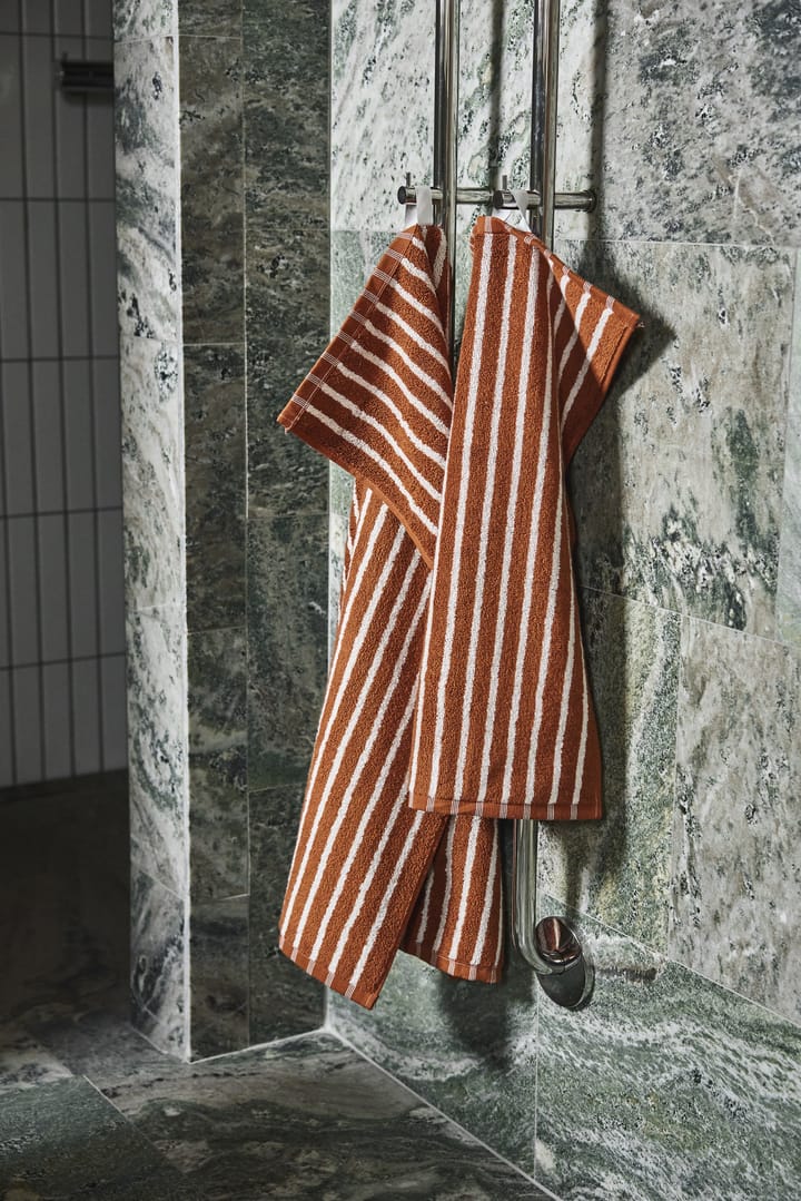 드리프트 타월 30x50 cm, Brown-white Scandi Living | 스칸디리빙