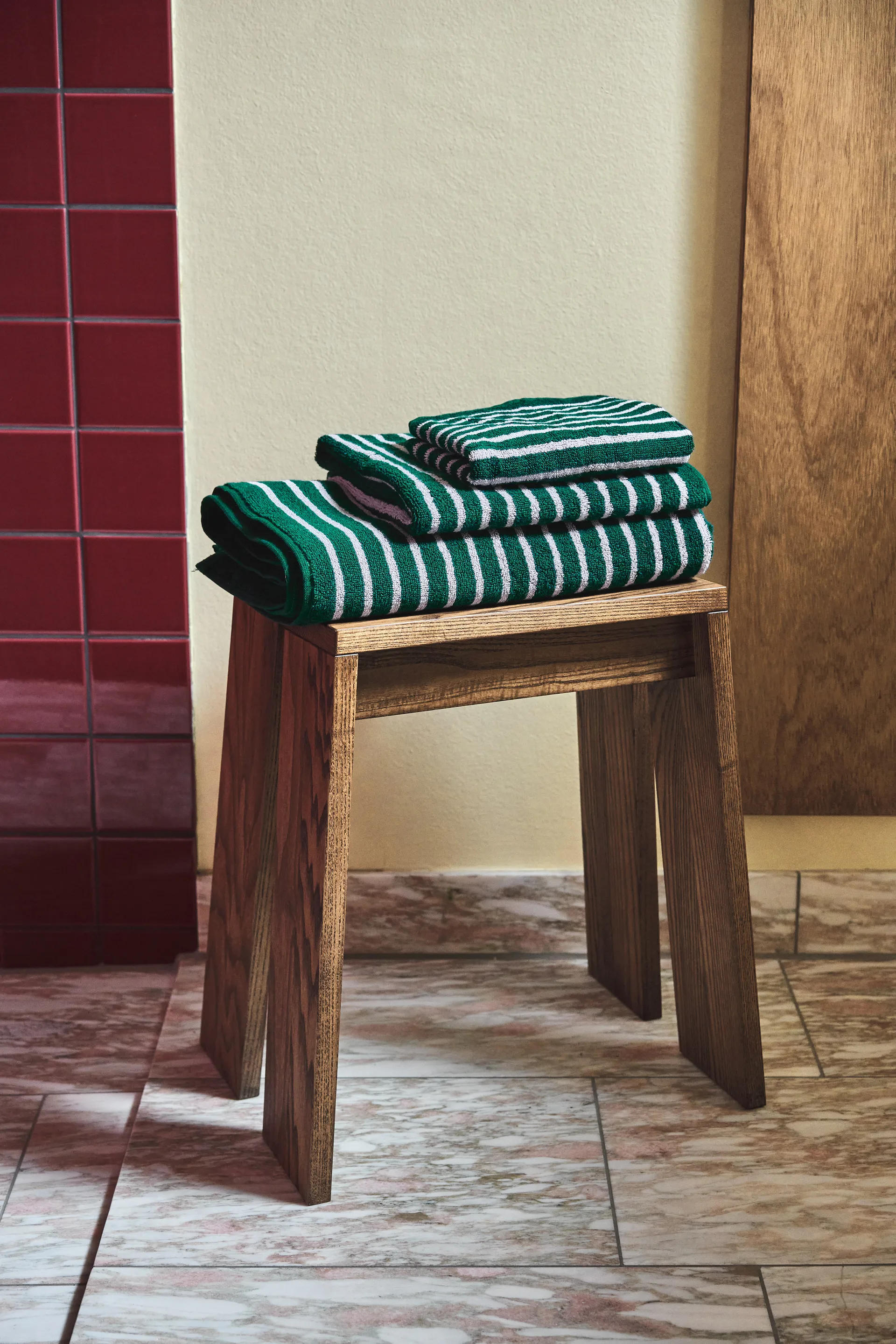 드리프트 타월 30x50 cm, Green-purple Scandi Living | 스칸디리빙