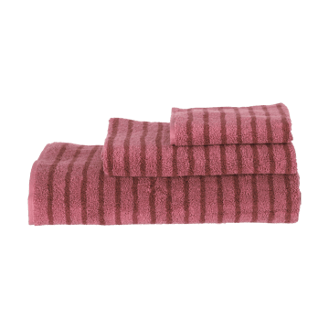 드리프트 타월 30x50 cm - Pink-red - Scandi Living | 스칸디리빙
