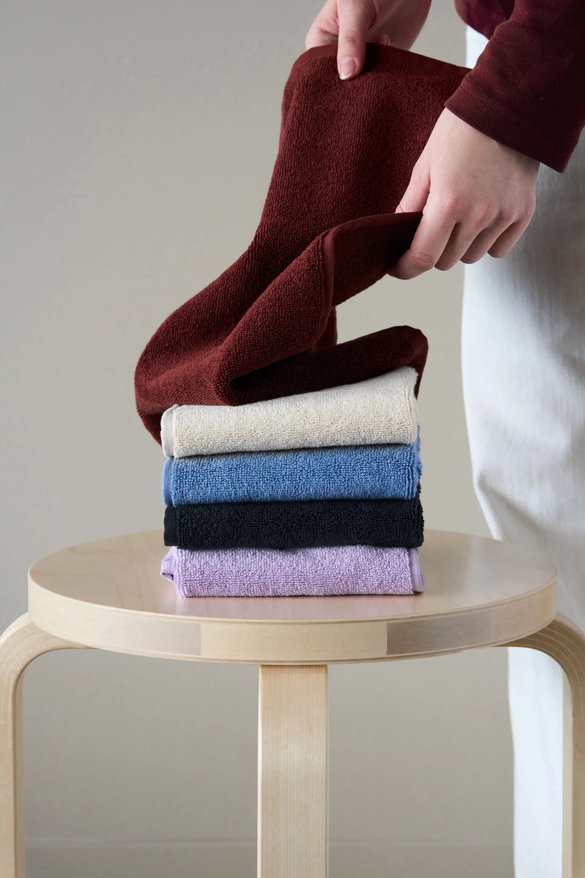 드리프트 타월 30x50 cm, Red Scandi Living | 스칸디리빙