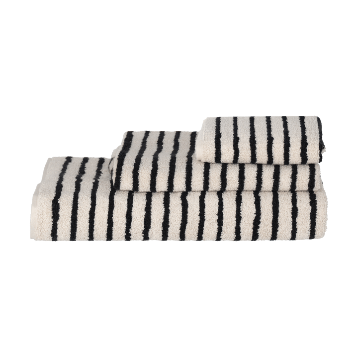 드리프트 타월 30x50 cm, White-black Scandi Living | 스칸디리빙