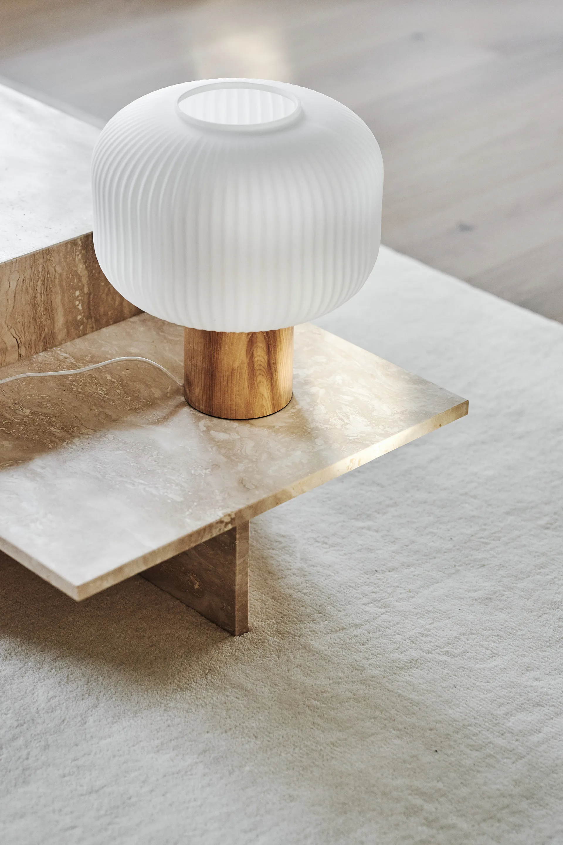 페어 테이블 조명 34.5 cm, Frosted glass-ash Scandi Living | 스칸디리빙