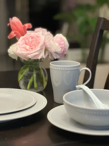 닷츠 머그 35 cl 4개 세트 - Grey - Scandi Living | 스칸디리빙