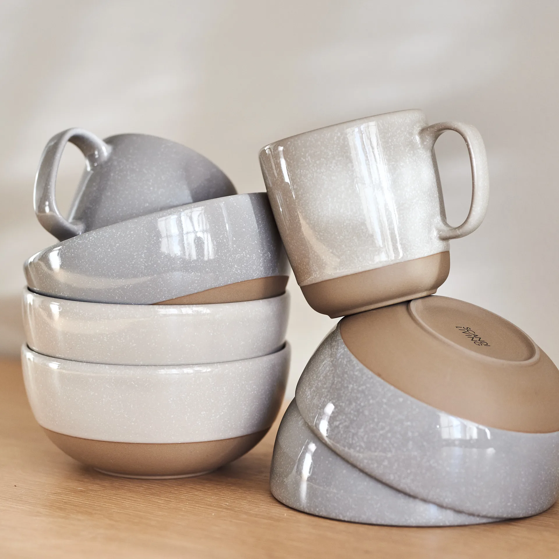 포슬 머그 35 cl, beige Scandi Living | 스칸디리빙