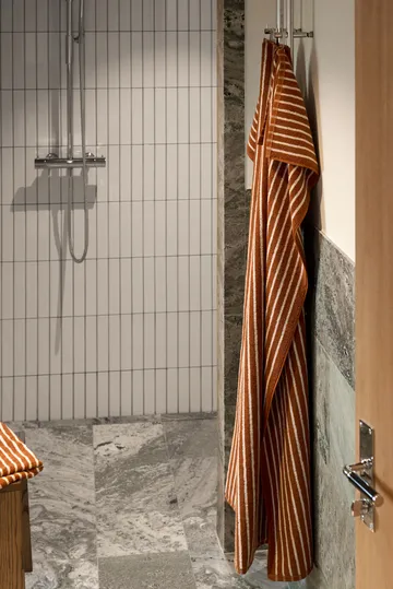 드리프트 타월 4개 세트 - Brown-White - undefined - Scandi Living | 스칸디리빙