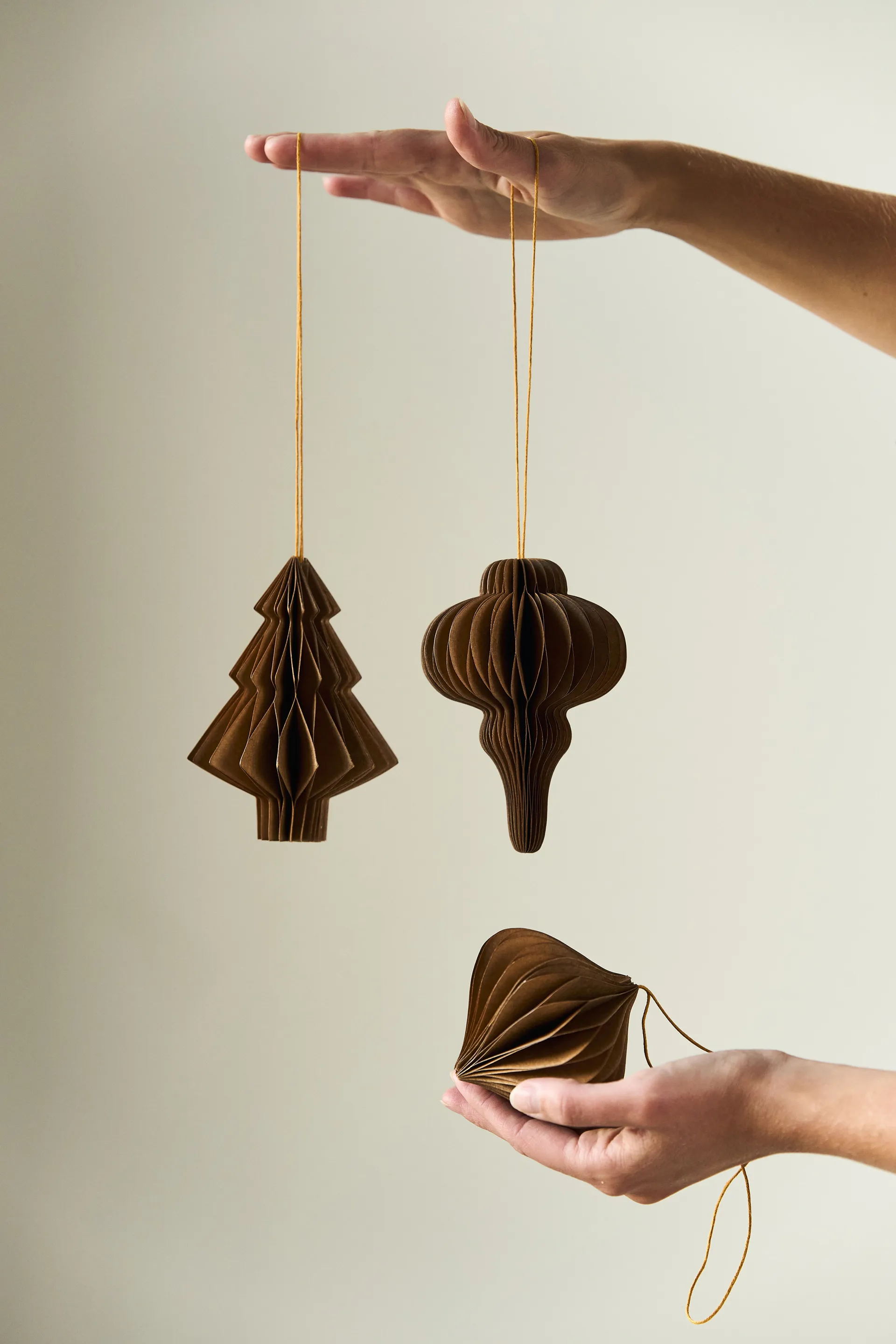 트리 바우블 4개 세트, Natural Scandi Living | 스칸디리빙