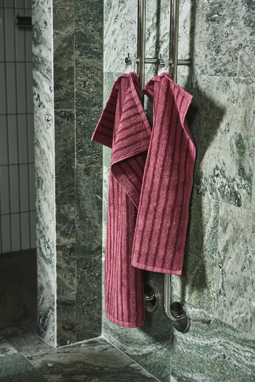 드리프트 타월 4개 세트 - Pink-Red - Scandi Living