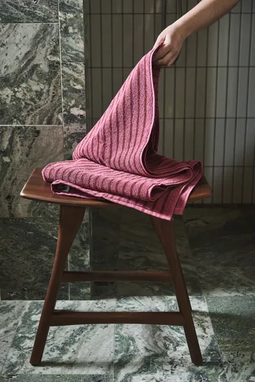 드리프트 타월 4개 세트 - Pink-Red - Scandi Living