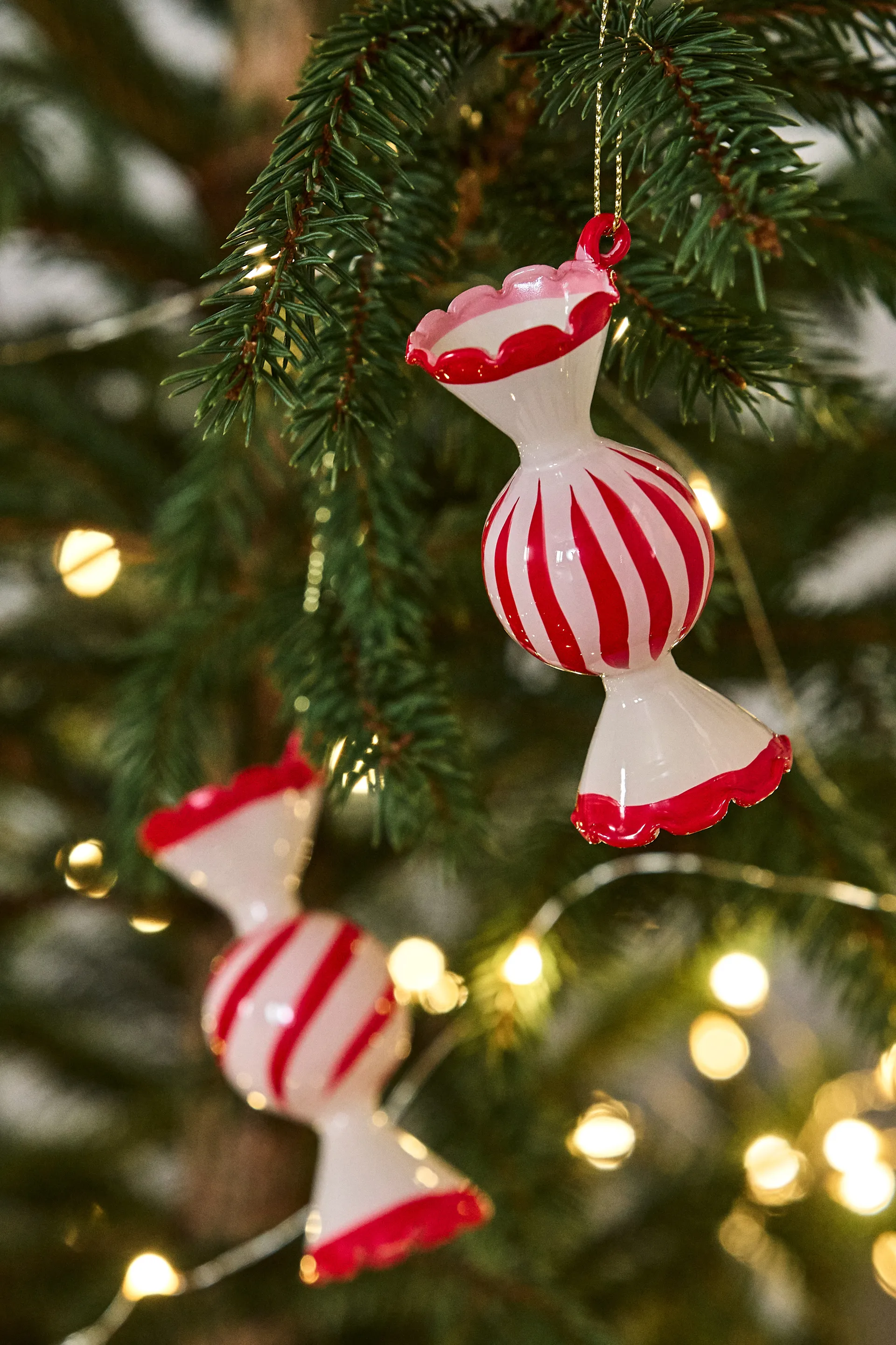 졸리 크리스마스 볼 4개 세트, Red Scandi Living | 스칸디리빙