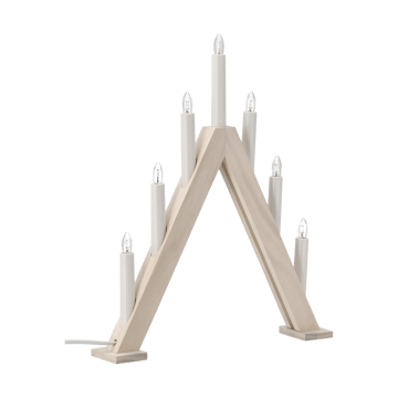 노르드 대림절 캔들스틱 40 cm - White stained - Scandi Living | 스칸디리빙