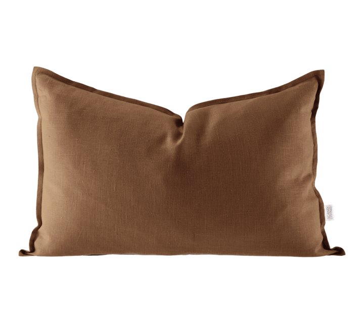 캄 리넨 베개 커버 40x60 cm - Almond Brown - Scandi Living | 스칸디리빙