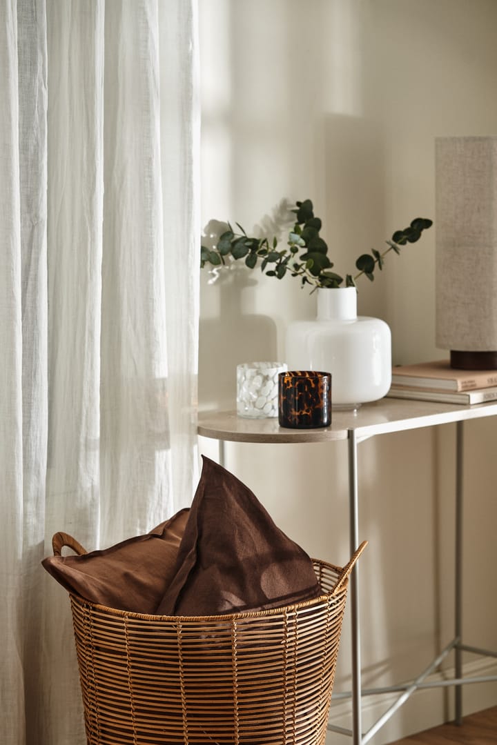 캄 리넨 베개 커버 40x60 cm, Chocolate Brown Scandi Living | 스칸디리빙