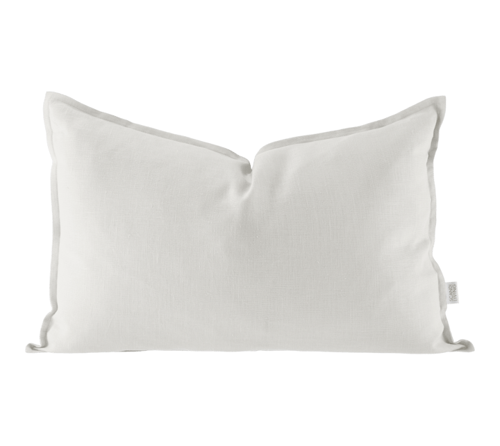 캄 리넨 베개 커버 40x60 cm - White - Scandi Living | 스칸디리빙