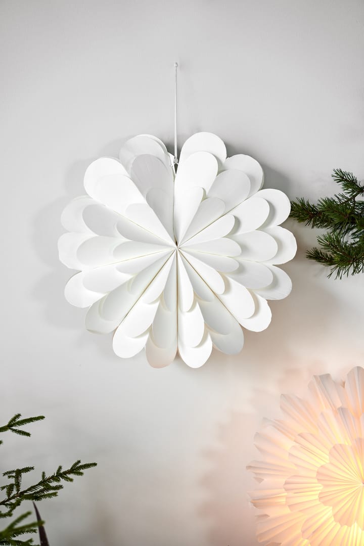 루시아 크리스마스 별 조명용 전등갓 45 cm - White - Scandi Living | 스칸디리빙