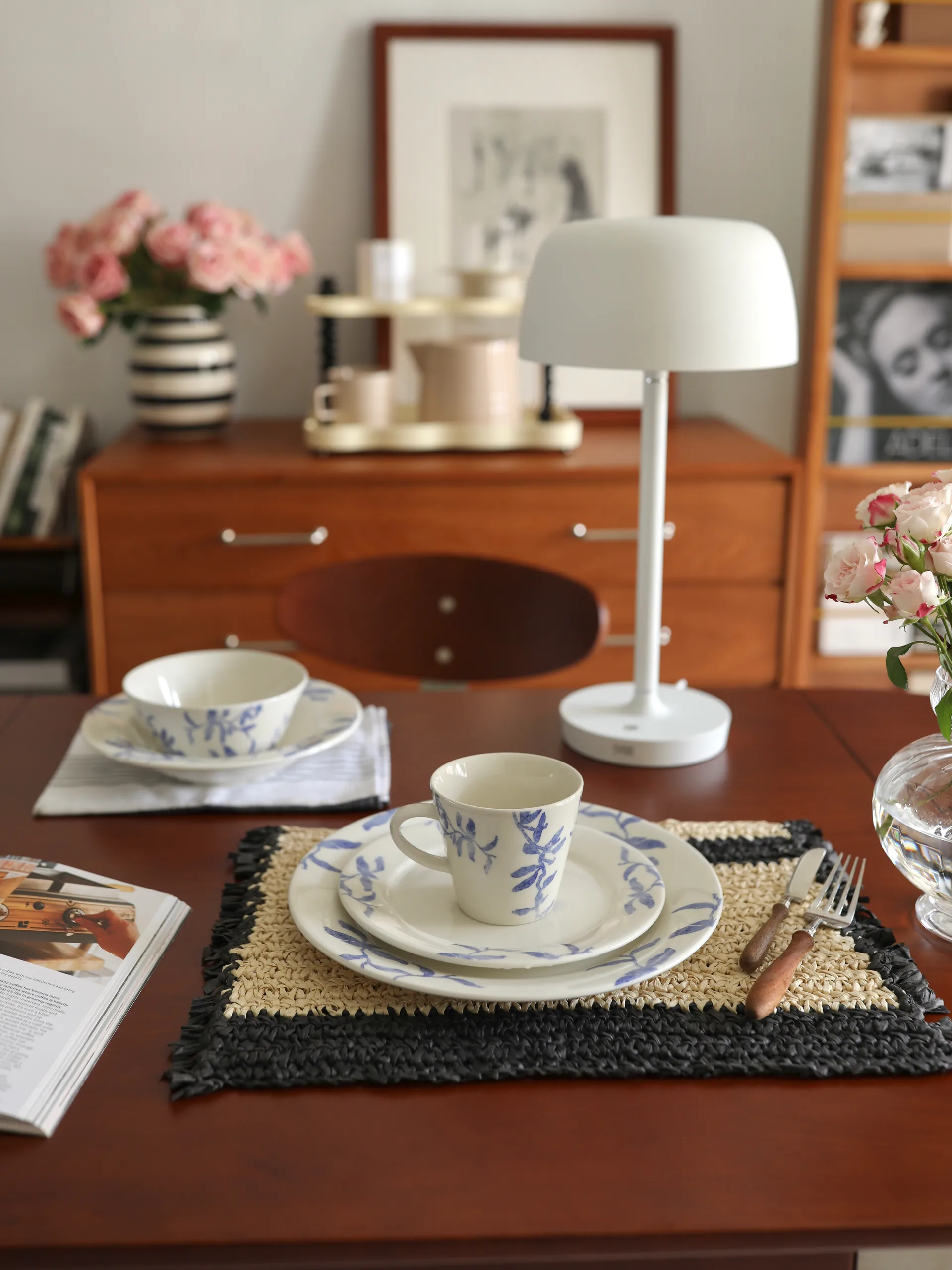 헤일로 테이블 조명 45.5 cm, White Scandi Living | 스칸디리빙