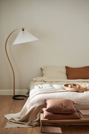 캄 리넨 쿠션 커버 50x50 cm - Almond Brown - Scandi Living | 스칸디리빙