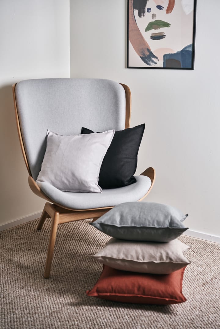 캄 리넨 쿠션 커버 50x50 cm, Carbon Scandi Living | 스칸디리빙