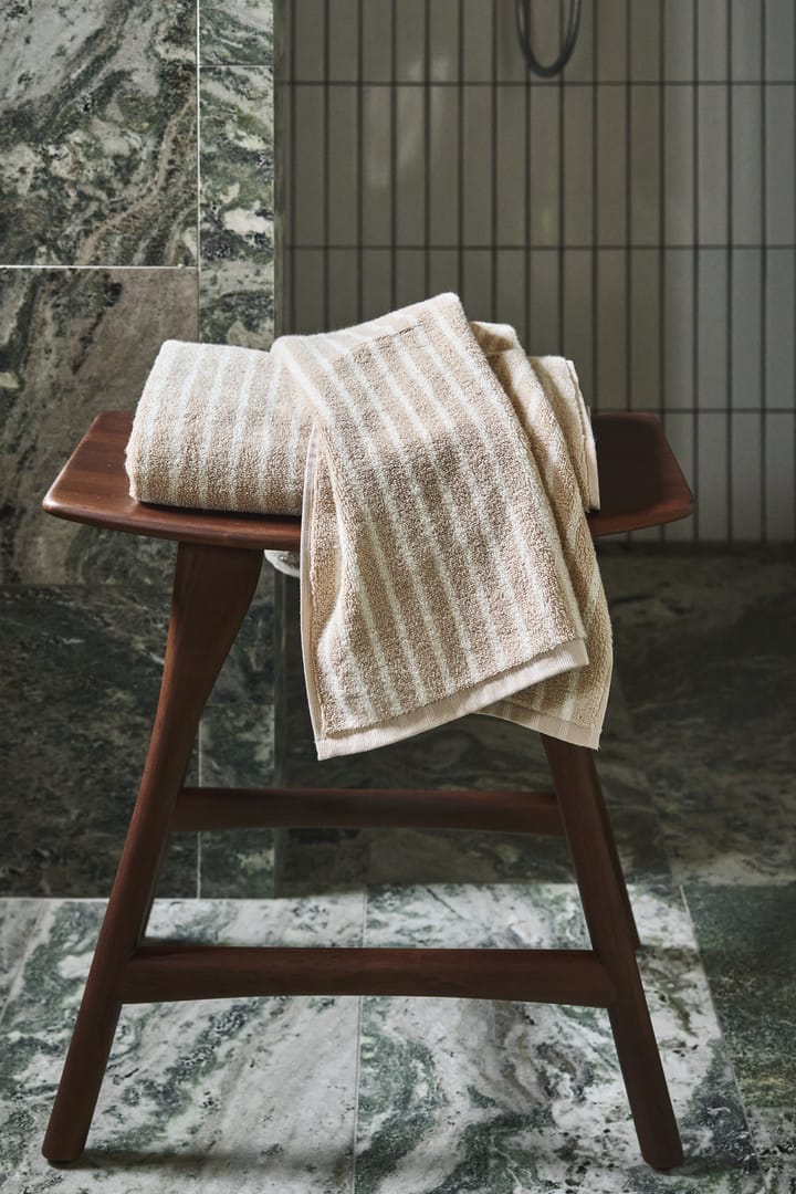 드리프트 타월 50x70 cm, Beige-white Scandi Living | 스칸디리빙