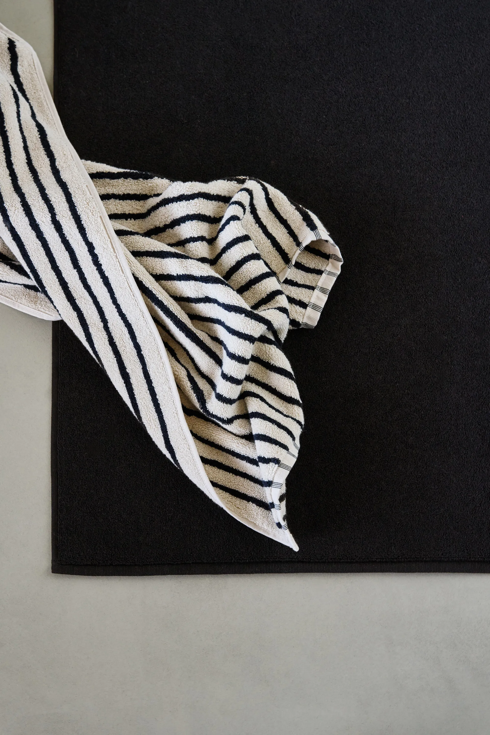 드리프트 욕실 매트 50x70 cm, Black Scandi Living | 스칸디리빙