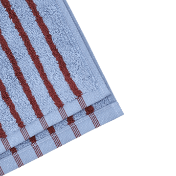 드리프트 타월 50x70 cm - Blue-red - Scandi Living | 스칸디리빙