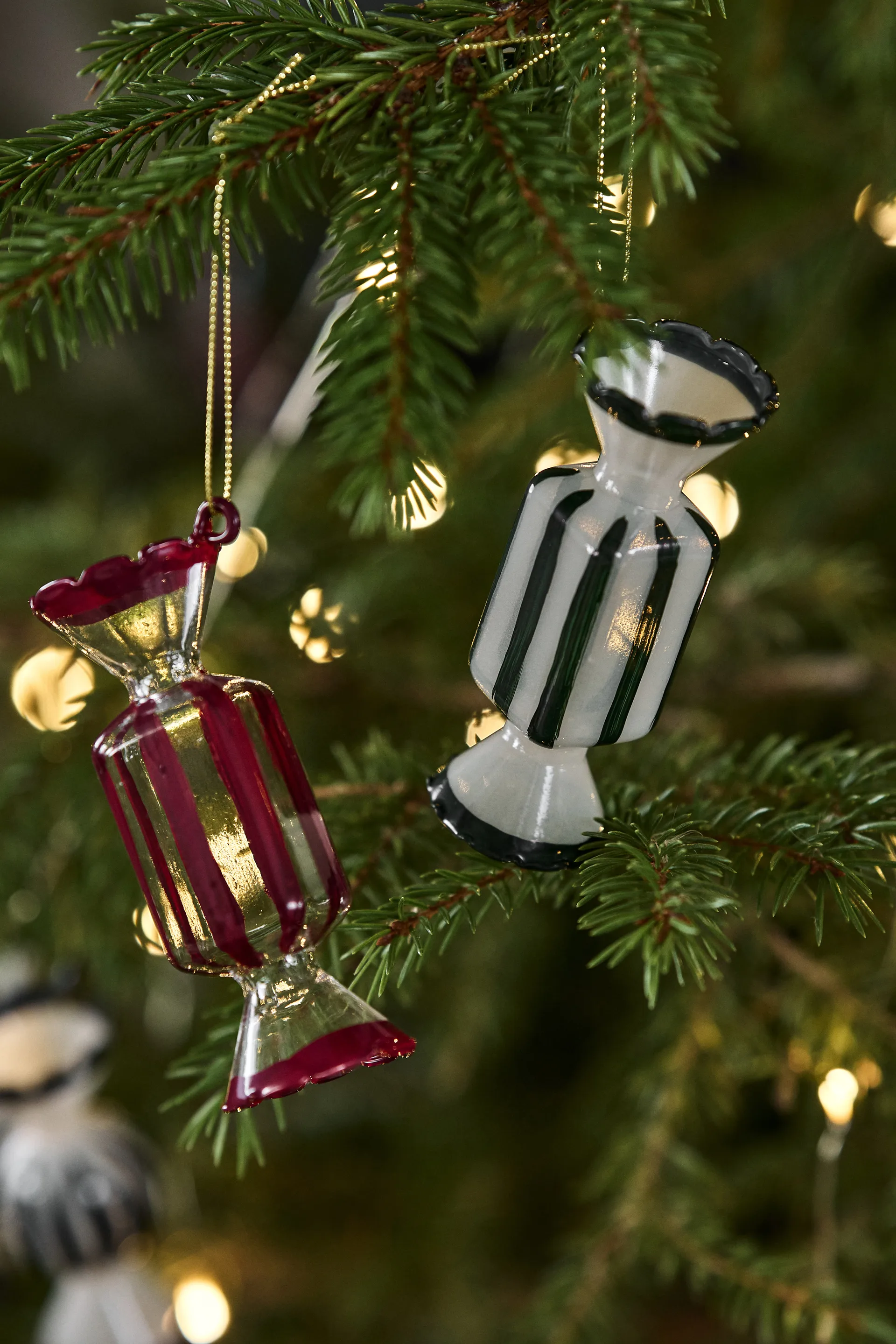 봉봉 크리스마스 트리 볼 6개 세트, Green Scandi Living | 스칸디리빙