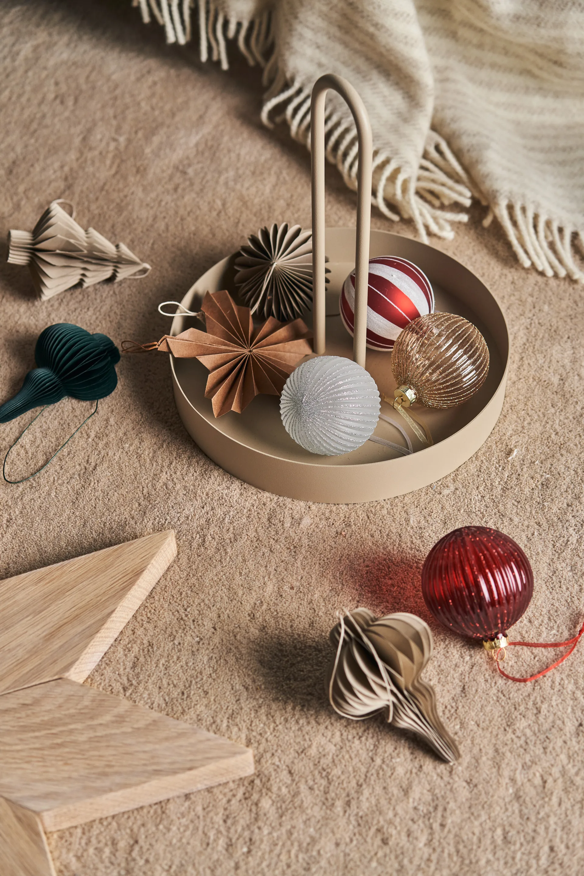 홀리데이 바우블 6개 세트, White Scandi Living | 스칸디리빙