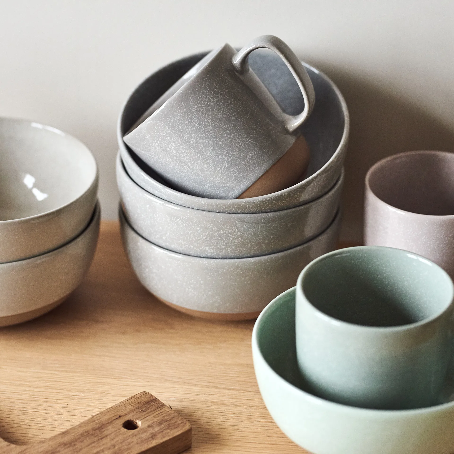 포슬 보울 60 cl, green Scandi Living | 스칸디리빙