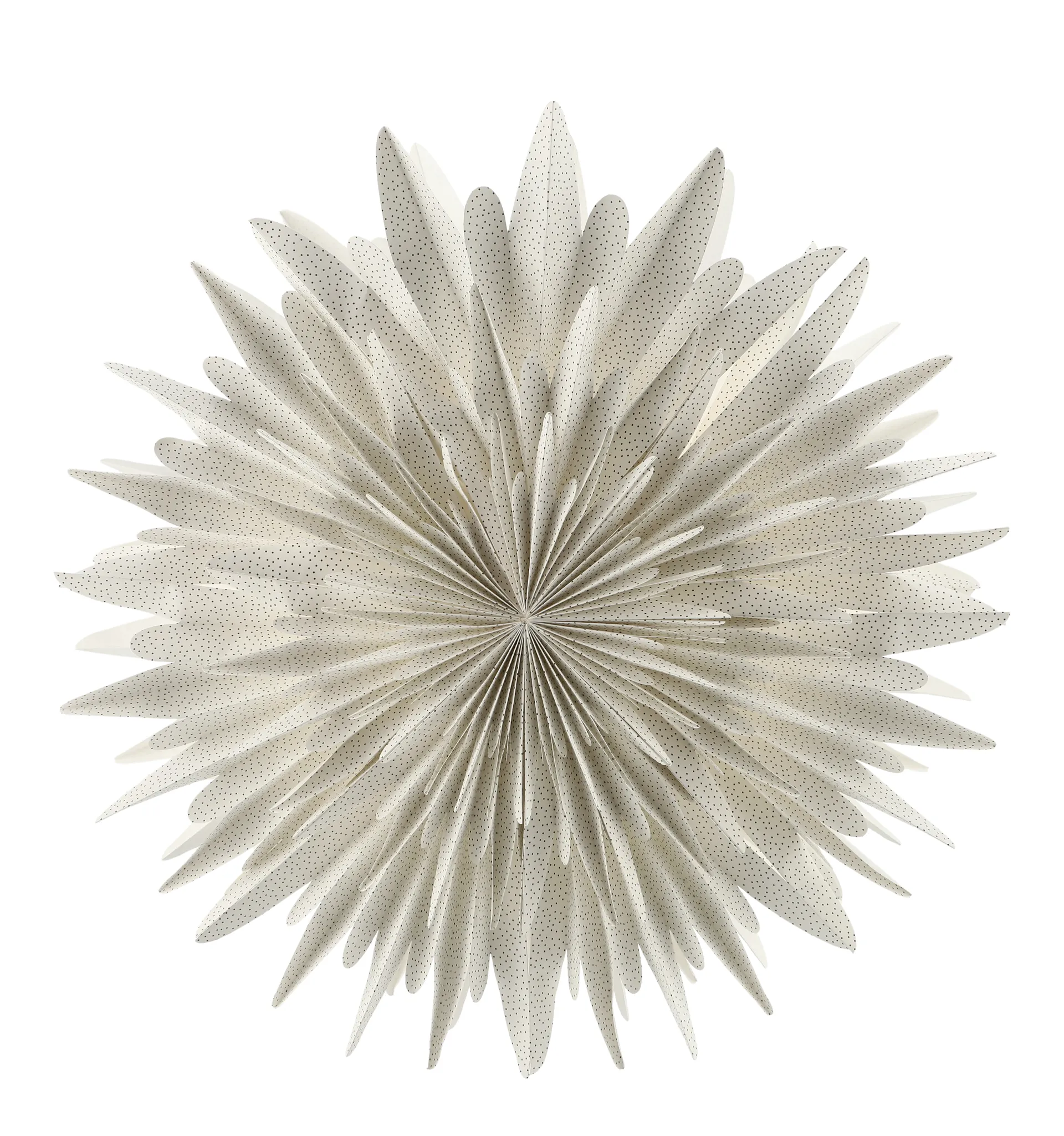 루나 대림절 별 전등갓 화이트 & 닷츠, 60 cm Scandi Living | 스칸디리빙