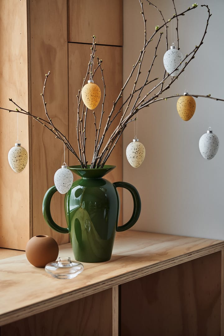 브루딩 글래스 에그 8 cm 6개 세트, White Scandi Living | 스칸디리빙