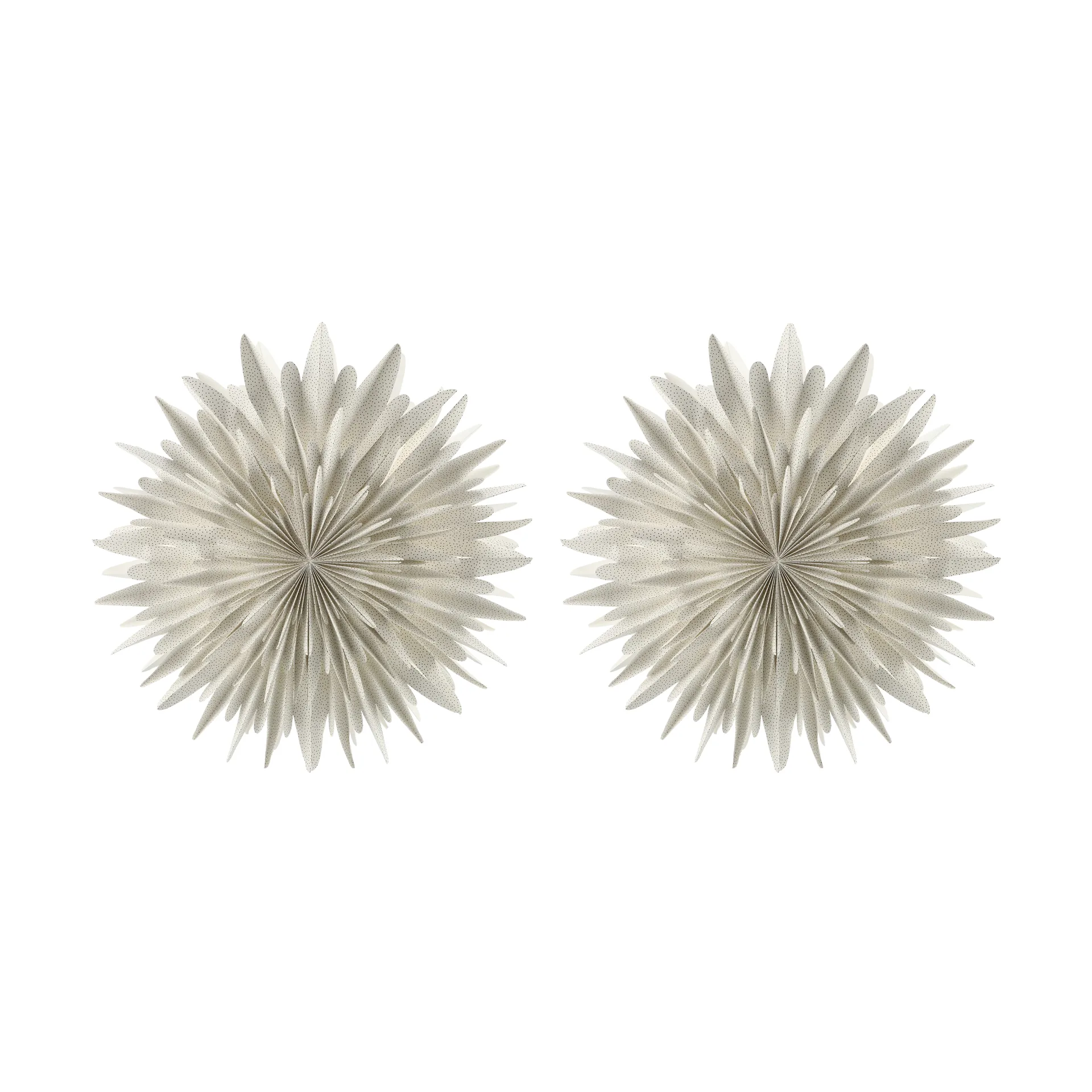 루나 대림절 별 전등갓 Ø80 cm 2개 세트 - White with dots Scandi Living | 스칸디리빙