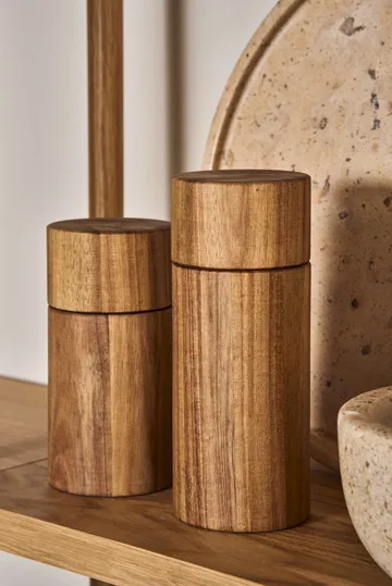 할로우 소금 & 후추 그라인더 - Acacia wood - Scandi Living