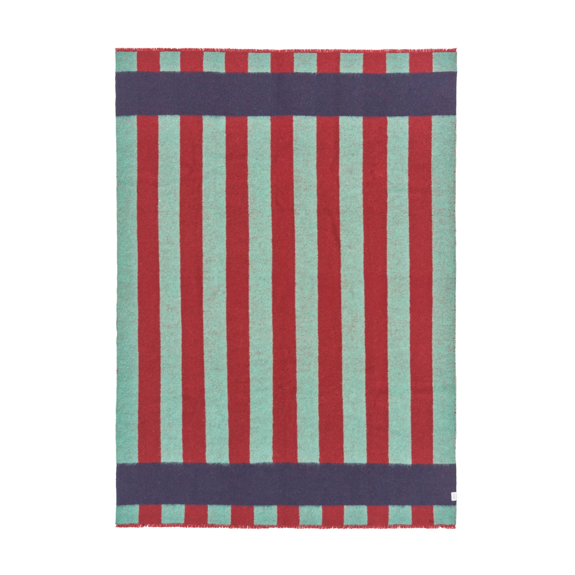 Aisles 울 담요 130x180 cm, Green Scandi Living | 스칸디리빙