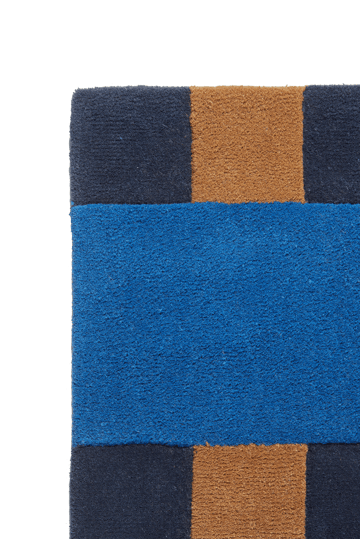 Aisles 울 카페트 - Blue, 170x240 cm - Scandi Living | 스칸디리빙