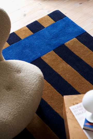 Aisles 울 카페트 - Blue, 170x240 cm - Scandi Living | 스칸디리빙
