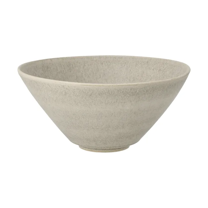 테라 라면 보울 - Beige Stoneware, Ø20 cm - Scandi Living | 스칸디리빙