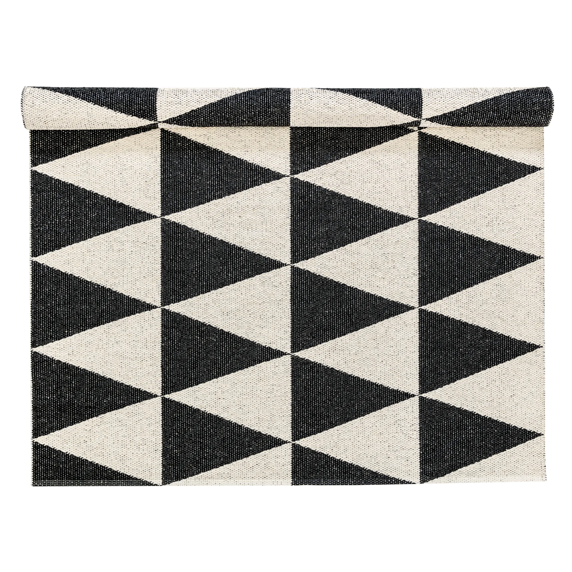 라임 대형 러그 black, 150x200 cm Scandi Living | 스칸디리빙