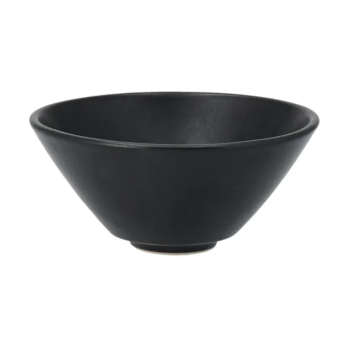 테라 서빙 보울 - Black Stoneware, Ø12 cm - Scandi Living | 스칸디리빙