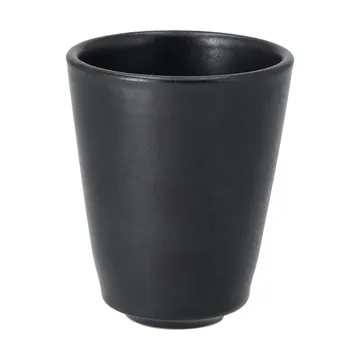 테라 카푸치노 컵 - Black Stoneware, 14,5 cl - Scandi Living | 스칸디리빙