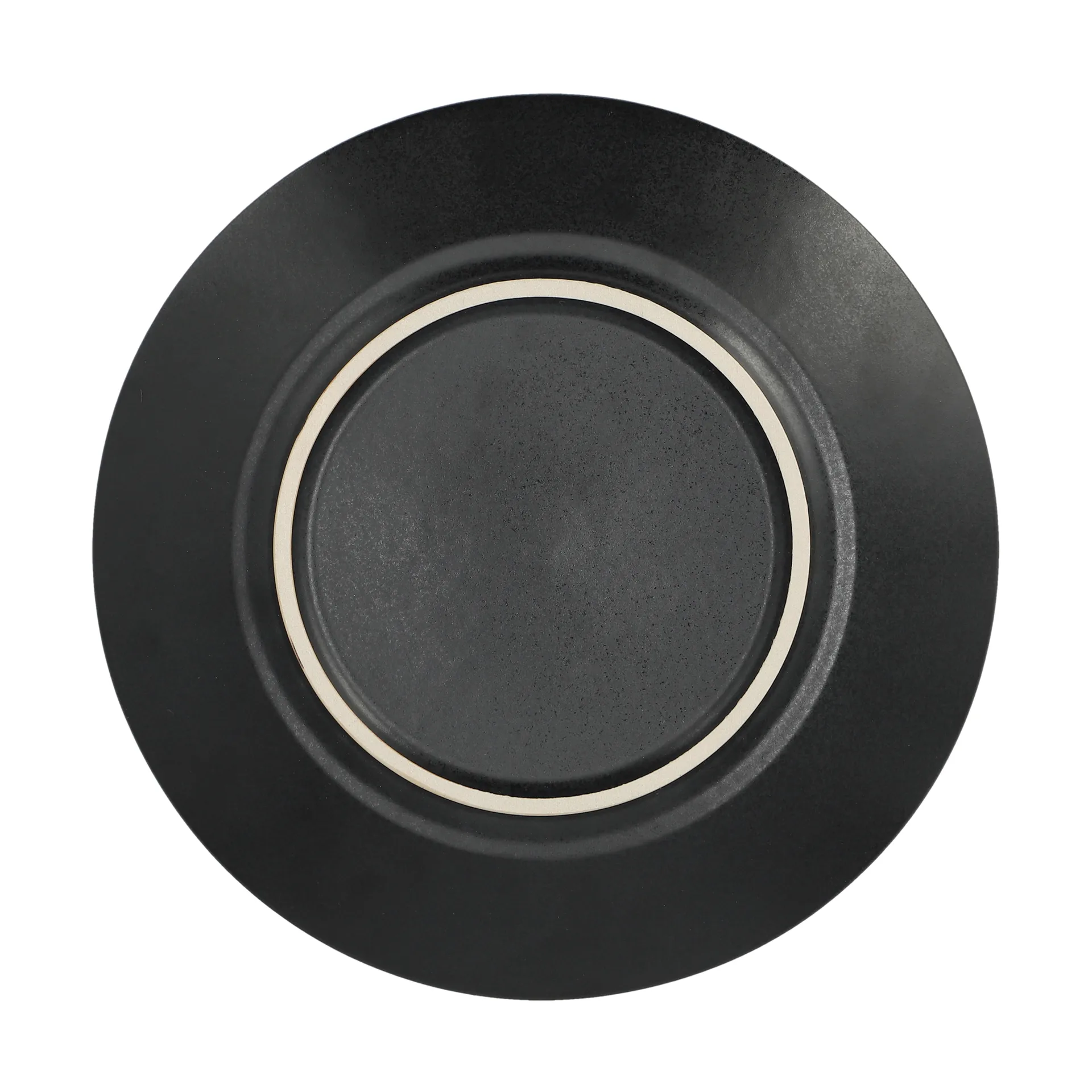 테라 사이드 플레이트, Black Stoneware, Ø22 cm Scandi Living | 스칸디리빙