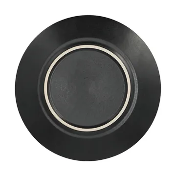 테라 사이드 플레이트 - Black Stoneware, Ø22 cm - Scandi Living | 스칸디리빙