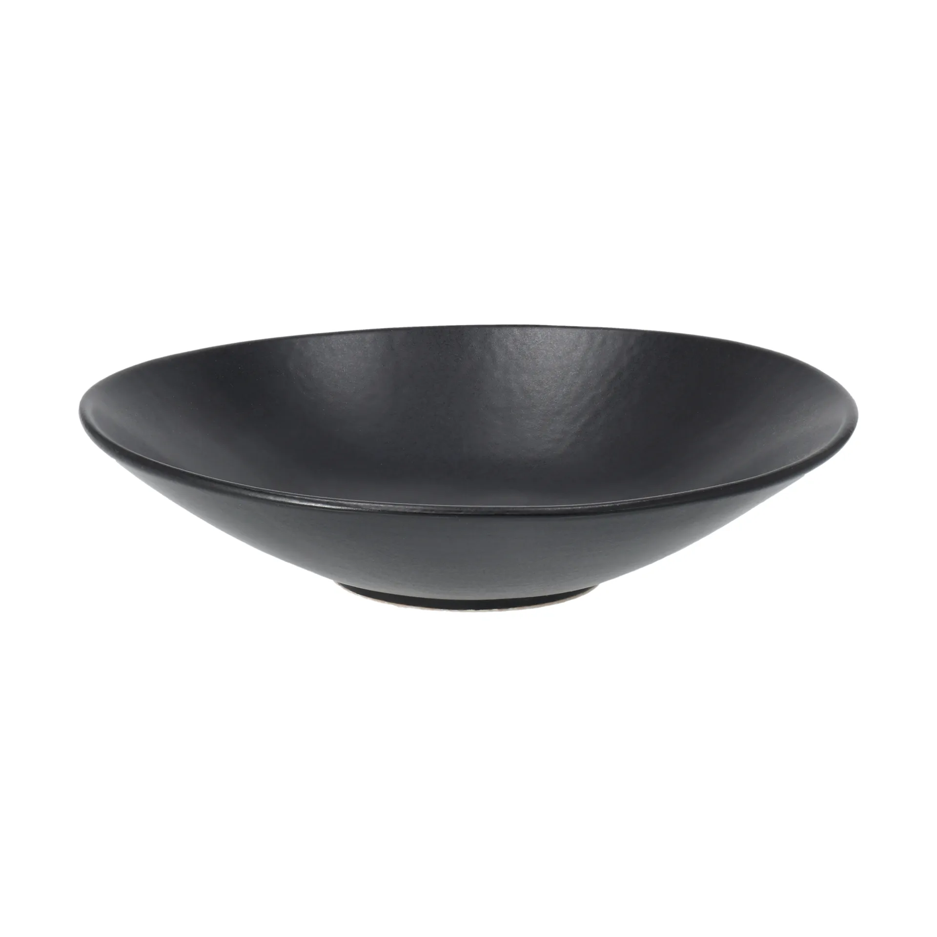 테라 파스타 플레이트, Black Stoneware, Ø22,5 cm Scandi Living | 스칸디리빙