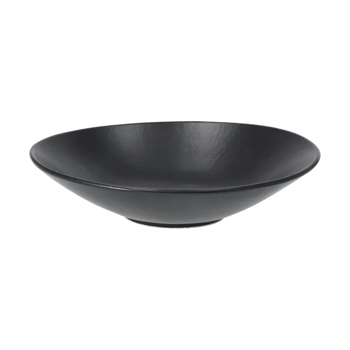 테라 파스타 플레이트 - Black Stoneware, Ø22,5 cm - Scandi Living | 스칸디리빙