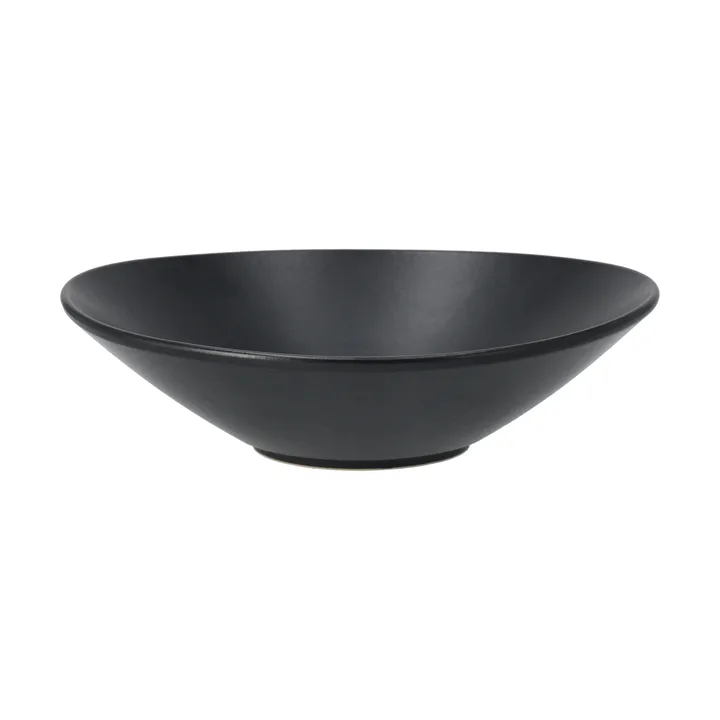 테라 샐러드 보울 - Black Stoneware, Ø30 cm - Scandi Living | 스칸디리빙